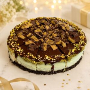 Dubai Chocolate Cheesecake