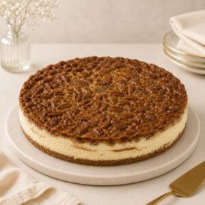 Pecan Caramel Cheesecake